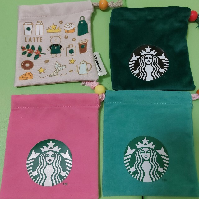 Starbucks Coffee(スターバックスコーヒー)のスターバックス　スタバ　巾着　おまとめ エンタメ/ホビーのエンタメ その他(その他)の商品写真