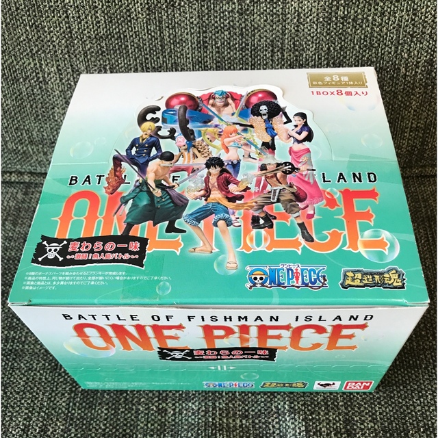 one piece フィギュア BOX 麦わらの一味 激闘！魚人島バトル