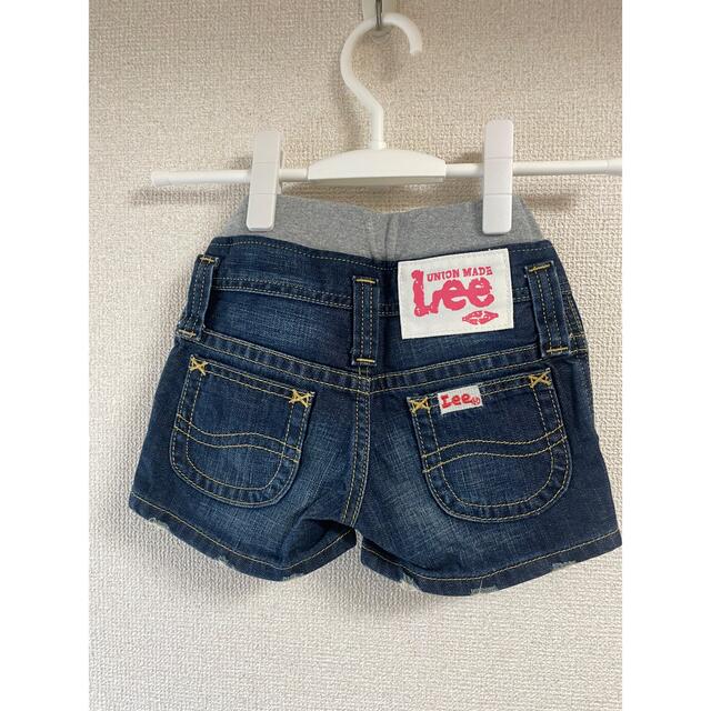 Lee(リー)のショートパンツ キッズ/ベビー/マタニティのキッズ服女の子用(90cm~)(パンツ/スパッツ)の商品写真