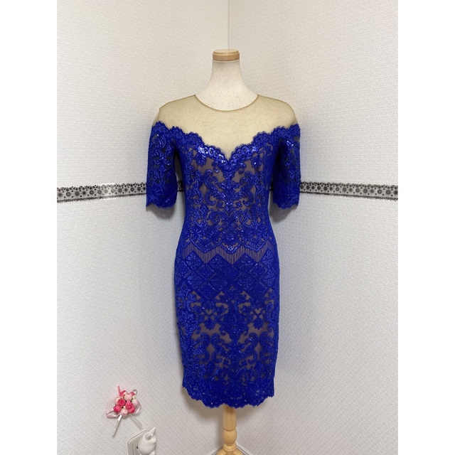 TADASHI SHOJI(タダシショウジ)の新品 4 Tadashi Shoji タダシショージ BH24344N レディースのワンピース(ひざ丈ワンピース)の商品写真