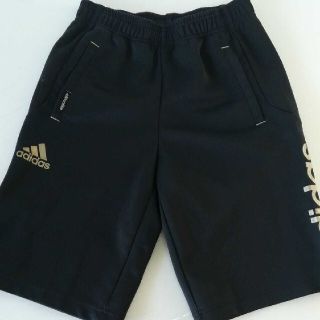 アディダス(adidas)のアディダス adidas CLIMALITE ジャージハーフパンツ キッズ140(パンツ/スパッツ)