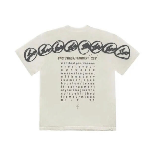 CACTUS(カクタス)のCACTUS JACK FOR FRAGMENT MANIFEST TEE  メンズのトップス(Tシャツ/カットソー(半袖/袖なし))の商品写真