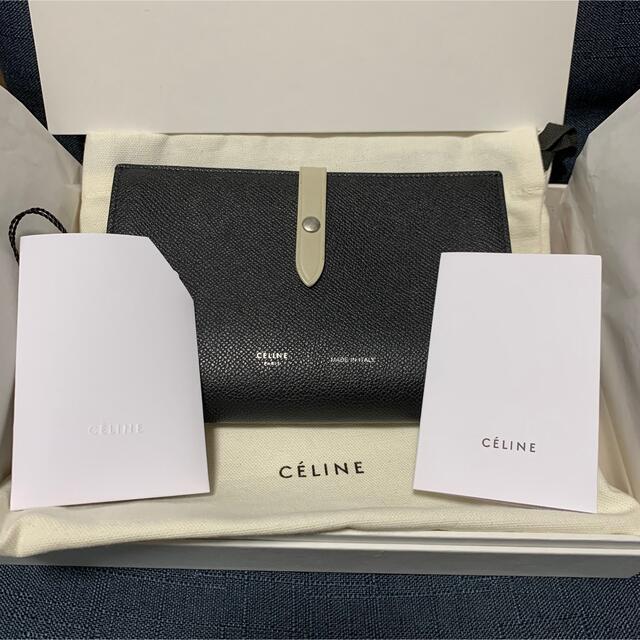 celine(セリーヌ)のceline セリーヌ ストラップ ウォレット ラージ 財布 レディースのファッション小物(財布)の商品写真