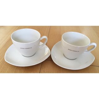 コムサコレクション(COMME ÇA COLLECTION)のMONO COMME CAコーヒーカップペア(食器)