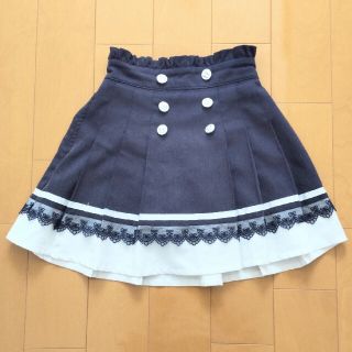 アクシーズファム(axes femme)のアクシーズファム☆プリーツスカパン☆インナーパンツ付きスカート☆130cm(スカート)