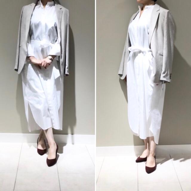 23区 - 23区タグ付き 【洗える】Canclini シャツワンピースの 23区 - 23区タグ付き 【洗える】Canclini シャツワンピースの