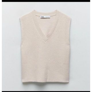 ザラ(ZARA)のZARA ニットベスト(ベスト/ジレ)