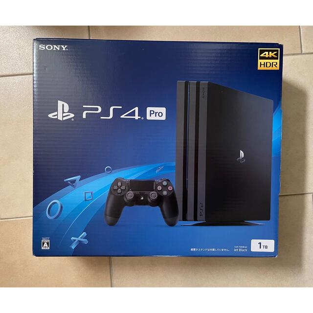 新品・未使用　PlayStation4 Pro 本体  1TB ジェットブラック