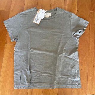 アパルトモンドゥーズィエムクラス(L'Appartement DEUXIEME CLASSE)のレミレリーフ コンパクトTシャツ:グレー(Tシャツ(半袖/袖なし))