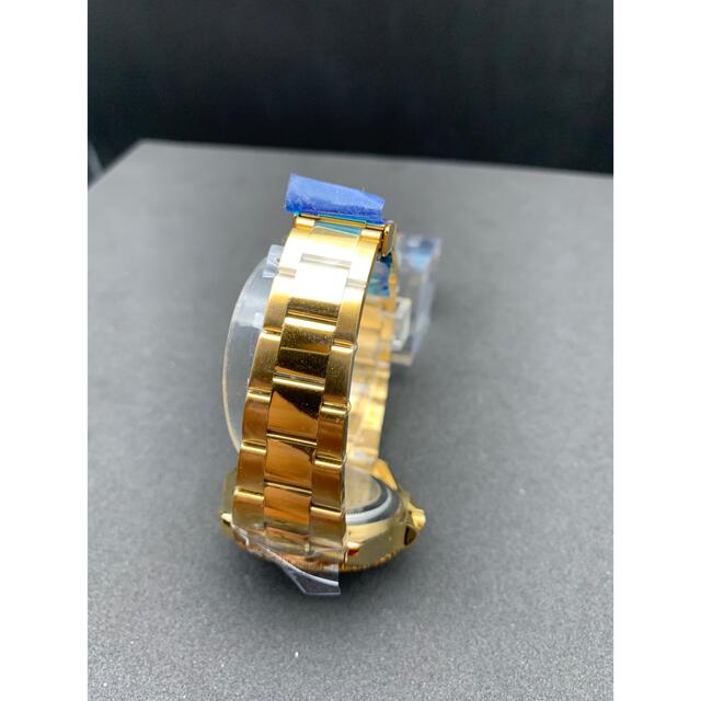 高品質!ステンレス ブルー CZダイヤ ブリンブリン ウォッチ 腕時計