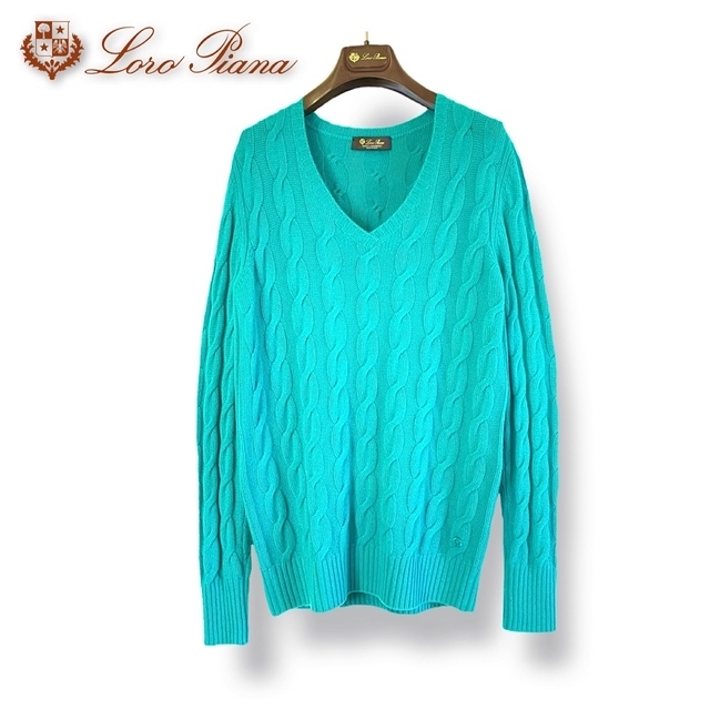LORO PIANA - ☆ Loro P ふわとろベビーカシミア 100% ニットセーター