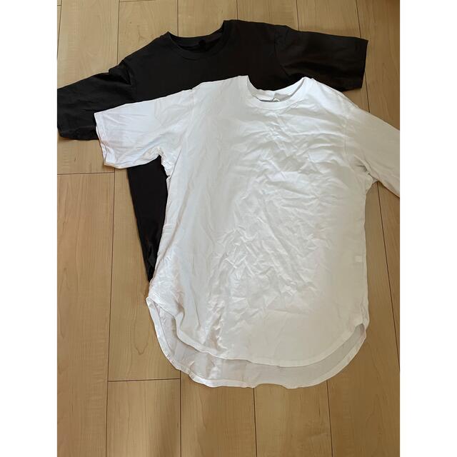 UNIQLO(ユニクロ)のUNIQLOテールT3枚セット レディースのトップス(Tシャツ(半袖/袖なし))の商品写真