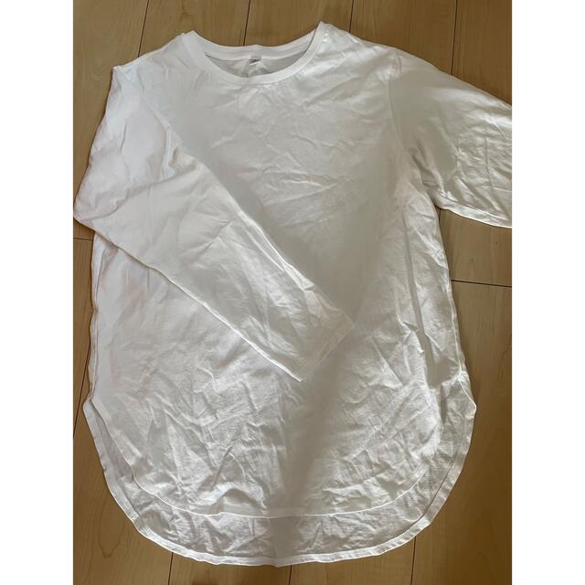 UNIQLO(ユニクロ)のUNIQLOテールT3枚セット レディースのトップス(Tシャツ(半袖/袖なし))の商品写真