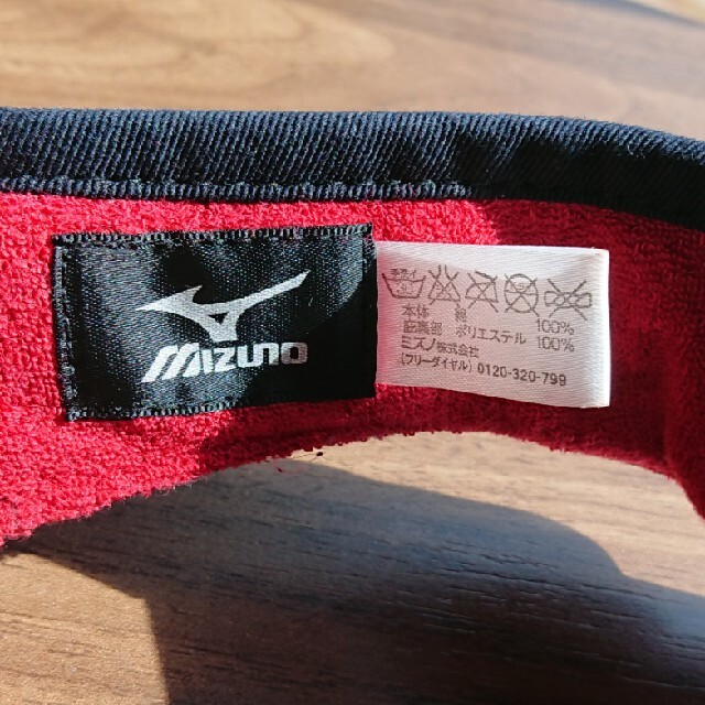 MIZUNO(ミズノ)の【ほぼ未使用】ミズノ サンバイザー  ゴルフ スポーツ/アウトドアのゴルフ(ウエア)の商品写真