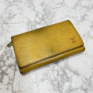 ルイヴィトン(LOUIS VUITTON)の少し綺麗✨正規品✨ルイヴィトンエピ折り財布、即日発送‼️(財布)