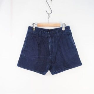 ランバン(LANVIN)のLANVIN × ACNE WASHED DENIM SHORT PANT (ハーフパンツ)