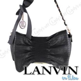 ランバンオンブルー(LANVIN en Bleu)のランバンオンブルー リボンバッグ(ショルダーバッグ)