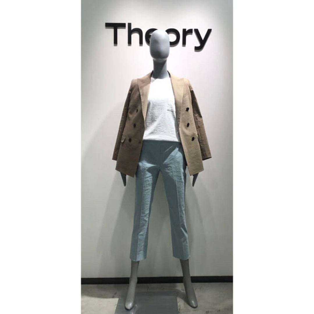 Theory 20ss リネンダブルジャケット