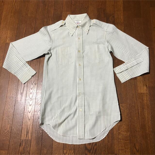 VAN Jacket(ヴァンヂャケット)の珍品　７０年代　エポレット付き　VAN パイロットシャツ　B.Dシャツ メンズのトップス(シャツ)の商品写真