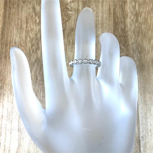 可愛い！k18WG ダイヤ 0.17ct リング 2.68g  GR1140 レディースのアクセサリー(リング(指輪))の商品写真