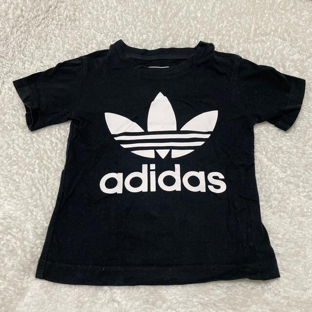 adidas(アディダス)のadidas⭐︎子供服⭐︎親子でおそろコーデ出来るTシャツ キッズ/ベビー/マタニティのキッズ服女の子用(90cm~)(Tシャツ/カットソー)の商品写真