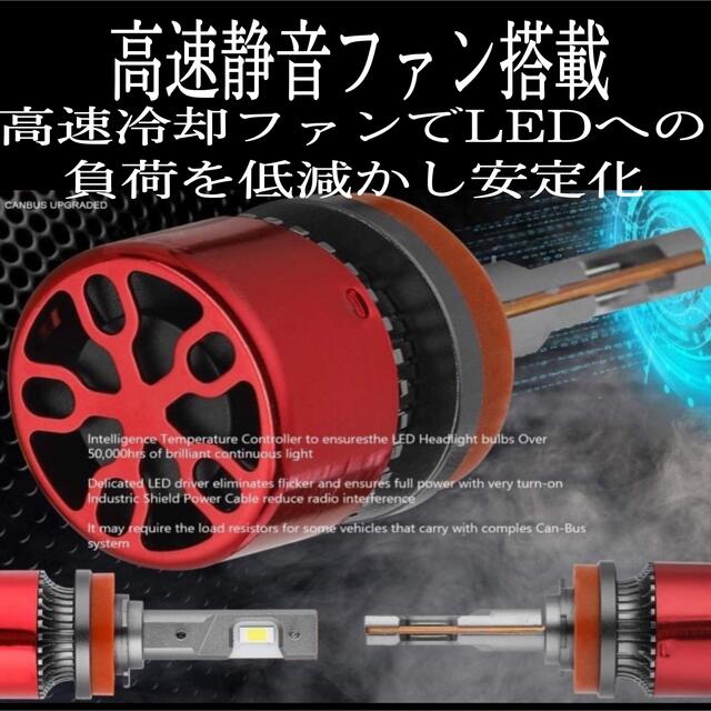 36000LM 規格外の明るさ LEDフォグランプ H8/H9/H11/H16 自動車/バイクの自動車(汎用パーツ)の商品写真