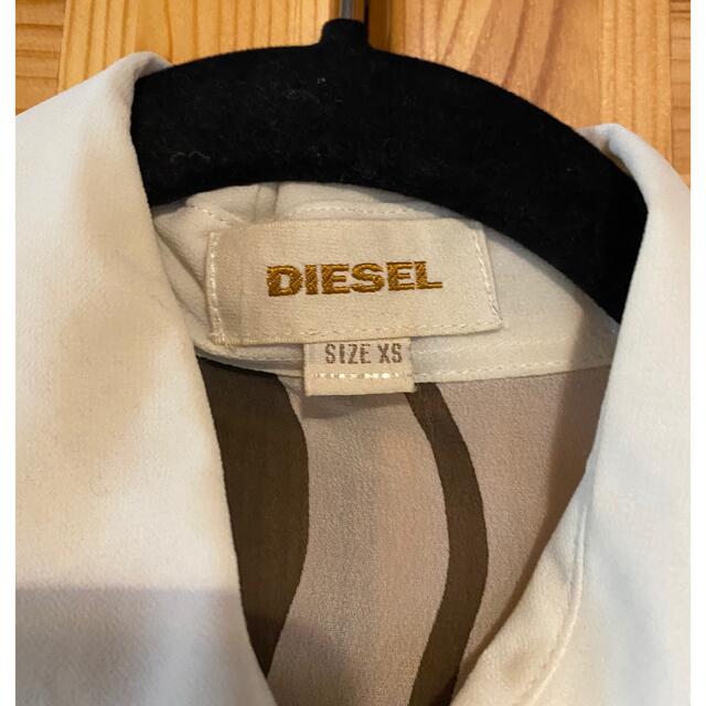 DIESEL(ディーゼル)のDIESEL ディーゼル レディース　シースルーシャツ レディースのトップス(シャツ/ブラウス(長袖/七分))の商品写真