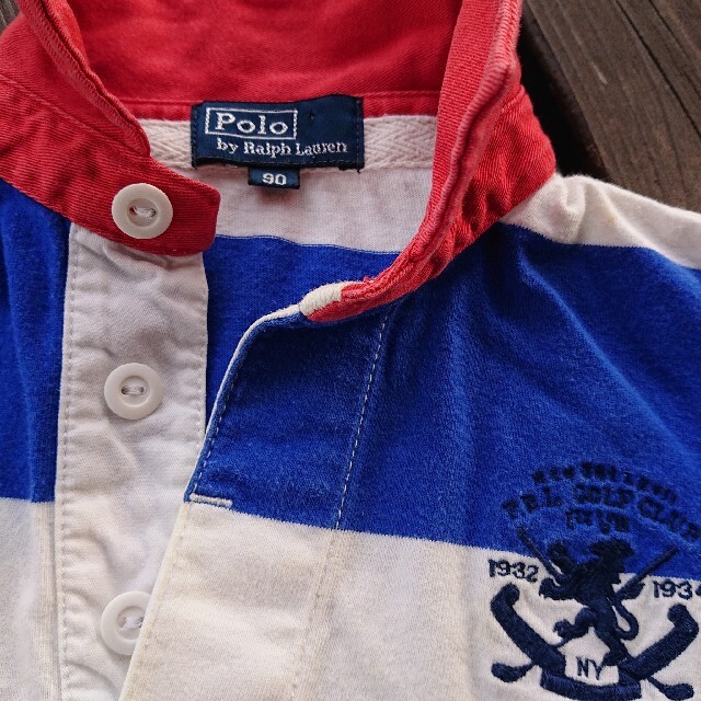 POLO RALPH LAUREN(ポロラルフローレン)のラルフローレン  ラガーシャツ キッズ/ベビー/マタニティのキッズ服男の子用(90cm~)(Tシャツ/カットソー)の商品写真