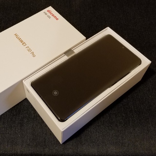 ドコモ HUAWEI P30 Pro HW-02L 新品 SIMフリー 一括購入