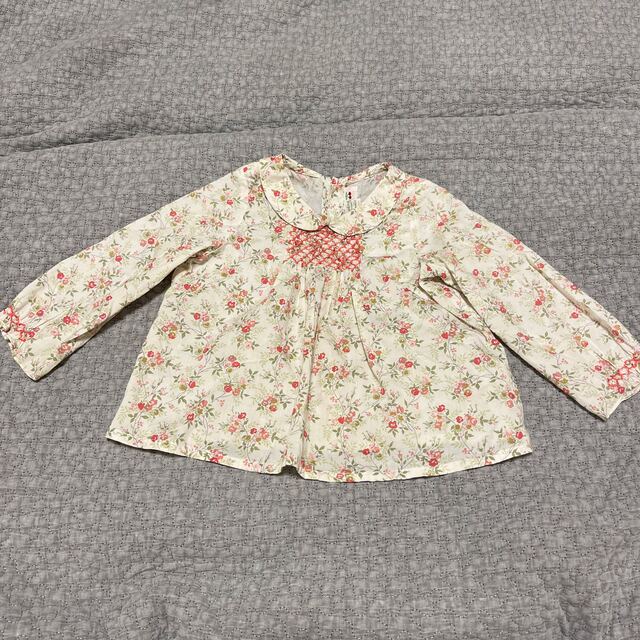 Bonpoint(ボンポワン)のボンポワン bonpoint ブラウス 2A キッズ/ベビー/マタニティのキッズ服女の子用(90cm~)(ブラウス)の商品写真