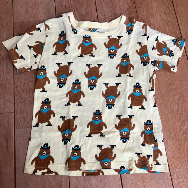 くまちゃんTシャツ1 キッズ/ベビー/マタニティのキッズ服男の子用(90cm~)(Tシャツ/カットソー)の商品写真