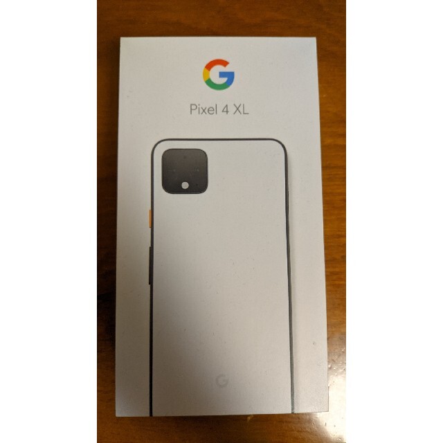 Google Pixel(グーグルピクセル)のPixel 4 XL シムフリー 128gb Clearly White 白 スマホ/家電/カメラのスマートフォン/携帯電話(スマートフォン本体)の商品写真