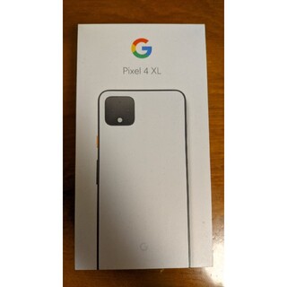 グーグルピクセル(Google Pixel)のPixel 4 XL シムフリー 128gb Clearly White 白(スマートフォン本体)