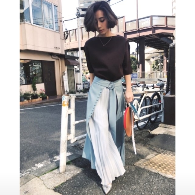 Ameri VINTAGE - Ameri【タグ付未使用品】2way✨巻きスカート Ameri VINTAGE - Ameri【タグ付未使用品】2way✨巻きスカート