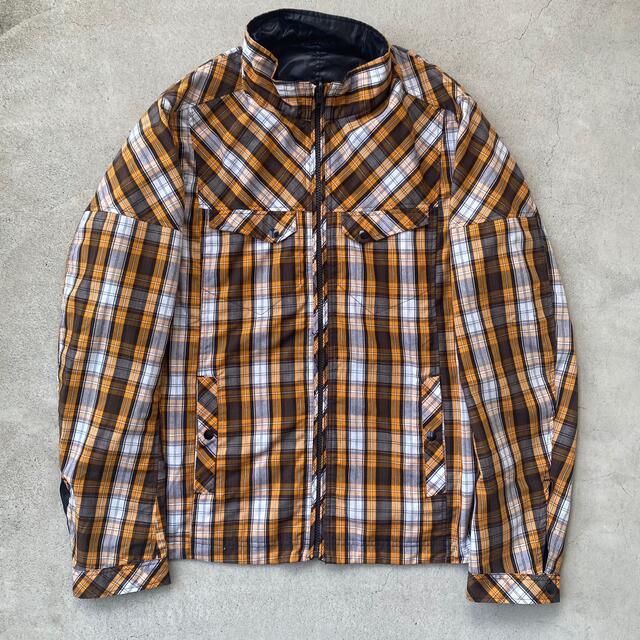 USED reversible check jacket