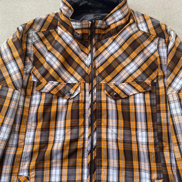 ART VINTAGE(アートヴィンテージ)のUSED reversible check jacket メンズのジャケット/アウター(ナイロンジャケット)の商品写真