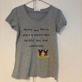 ベルメゾン(ベルメゾン)のダッフィー様専用　Disney パフスリーブTシャツ(Tシャツ(半袖/袖なし))