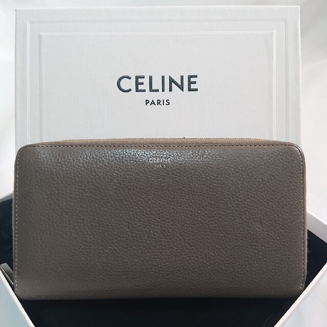 celine(セリーヌ)のCELINE ラウンドジップ 長財布 レディースのファッション小物(財布)の商品写真