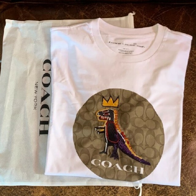 COACH JEAN MICHEL BASQUIAT Tシャツ ホワイト L