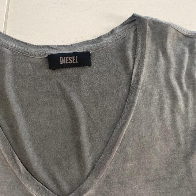 DIESEL(ディーゼル)のゆう様専用‼️ディーゼル   Tシャツ　グレー レディースのトップス(Tシャツ(半袖/袖なし))の商品写真