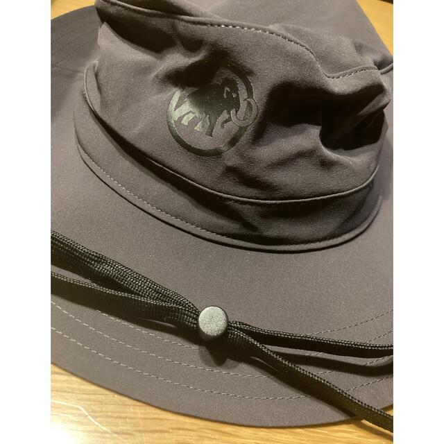 Mammut(マムート)のサイズ L！MAMMUT RUNBOLD HAT ランボルト ハット ブラック メンズの帽子(ハット)の商品写真