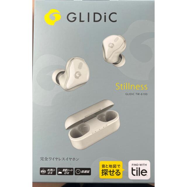 GLIDiC ワイヤレスイヤホン TW-6100 ホワイト 新品未開封 スマホ/家電/カメラのオーディオ機器(ヘッドフォン/イヤフォン)の商品写真