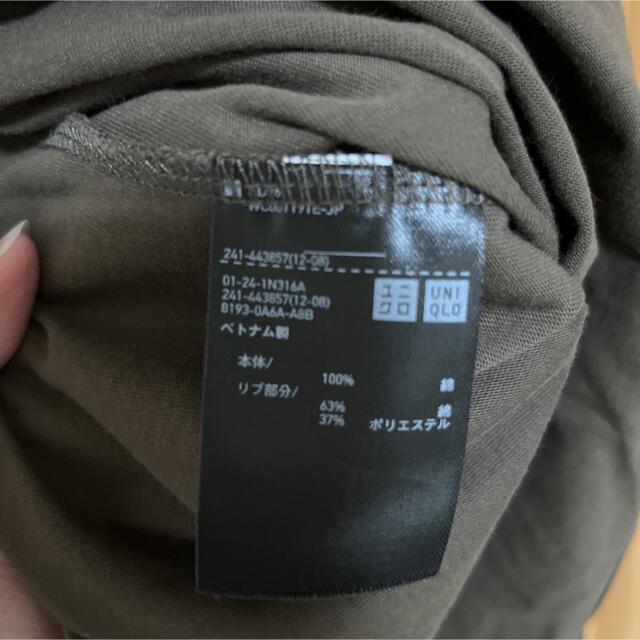 UNIQLO(ユニクロ)のUNIQLO スムースコットンシャツテールT レディースのトップス(タンクトップ)の商品写真