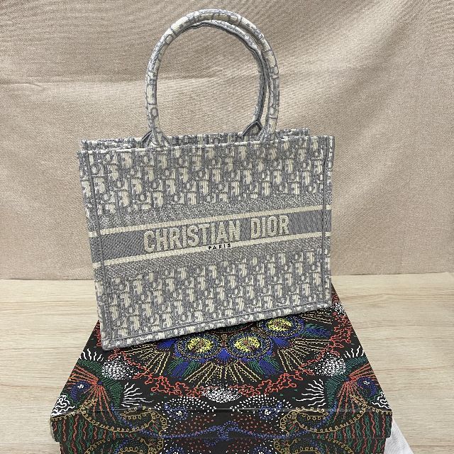 公式】 Christian Dior - DIOR BOOK TOTE スモール トートバッグ