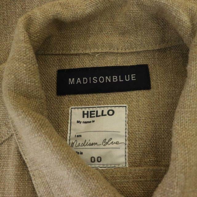 MADISONBLUE(マディソンブルー)のマディソンブルー ジャケット ステンカラー 00 ベージュ /MF ■OS レディースのジャケット/アウター(その他)の商品写真