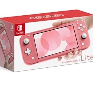 ニンテンドースイッチ(Nintendo Switch)の任天堂スイッチライト　ピンク新品未使用(携帯用ゲーム機本体)