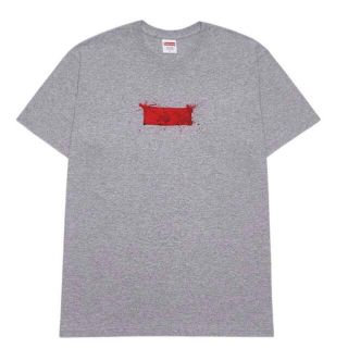 シュプリーム(Supreme)のSupreme Ralph Steadman Box Logo Tee Grey(Tシャツ/カットソー(半袖/袖なし))