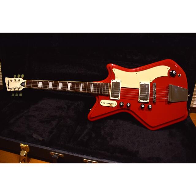 超歓迎 Eastwood Guitars Airline 2P Deluxe Red エレキギター