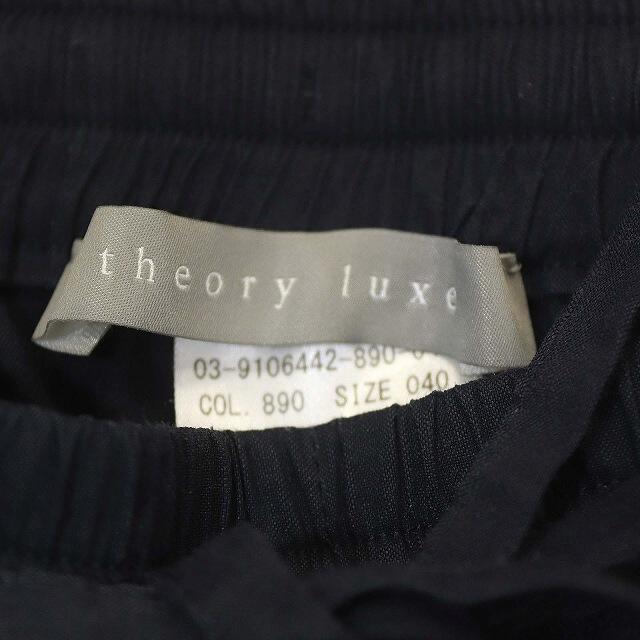 Theory luxe(セオリーリュクス)のセオリーリュクス 19SS リネンパンツ イージー ワイド 40 紺 ネイビー レディースのパンツ(その他)の商品写真