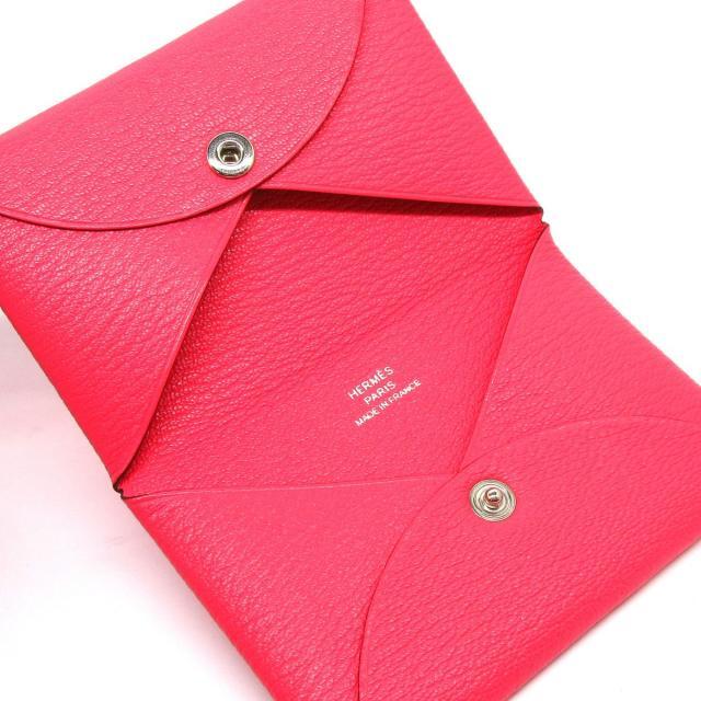 HERMES(エルメス) 名刺入れ美品 カルヴィ HERMES(エルメス) 名刺入れ美品 カルヴィ